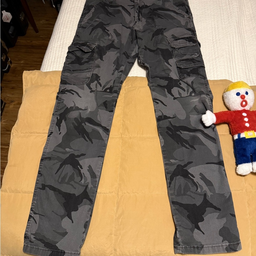 Men's Wrangler Camouflage Cargo Pants